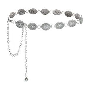 9591 Waist Chain Women's Metal Chain Dress With Fashion Belt Sweater Chain